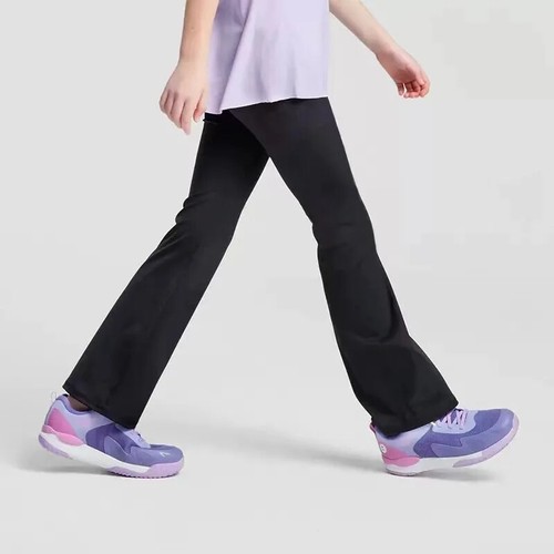 Girls Flare Leggings Children Dance Yoga Pants Kids Casual Trousers Bell Bottom - Picture 12 of 14