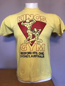 retro gym shirts