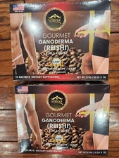 2 ETERNAL GOURMET GANODERMA REISHI 4 IN1 15 SACHETS EA. 12/2026 MADE IN USA