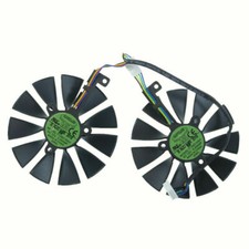2PCS/SET T129215SH DC12V 0.30A graphics card fan for ASUS DUAL RTX 2080 O8G