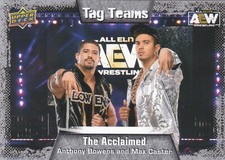 2022 Upper Deck AEW The Acclaimed Trading Card