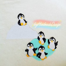 Five little penguins Felt Story/Circle Time/Winter theme Flannel Board/Preschool