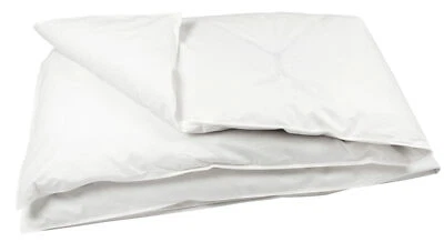 ZOLLNER Babydecke Kinderdecke Kinderbettdecke Daunen Federn Baumwolle