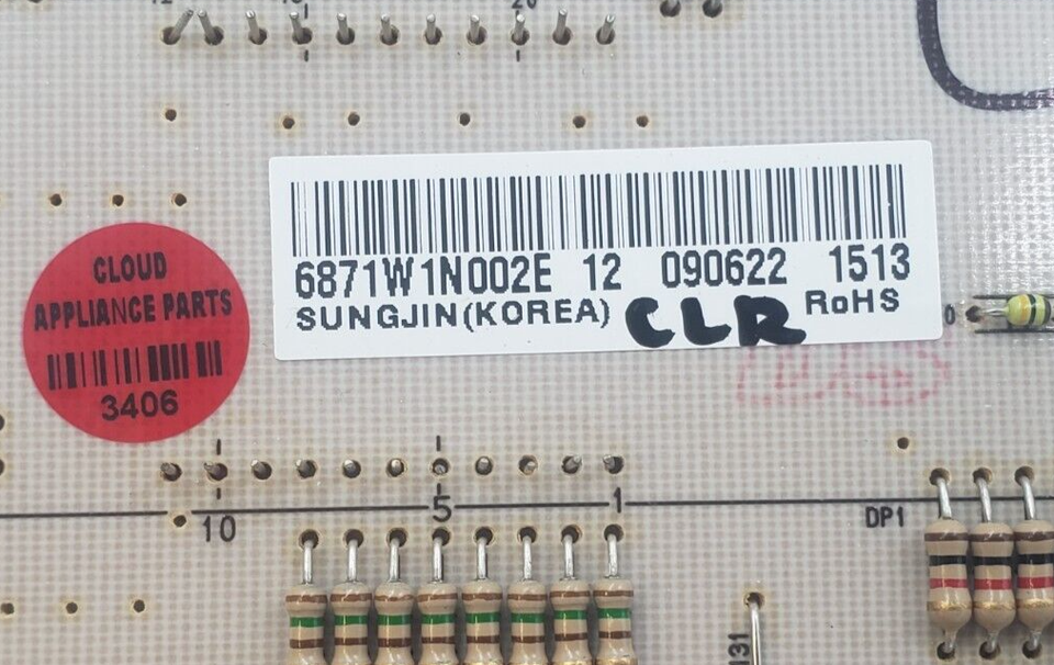 LG Electronics 6871W1N012A Electric Oven Relay Con - Foto 3