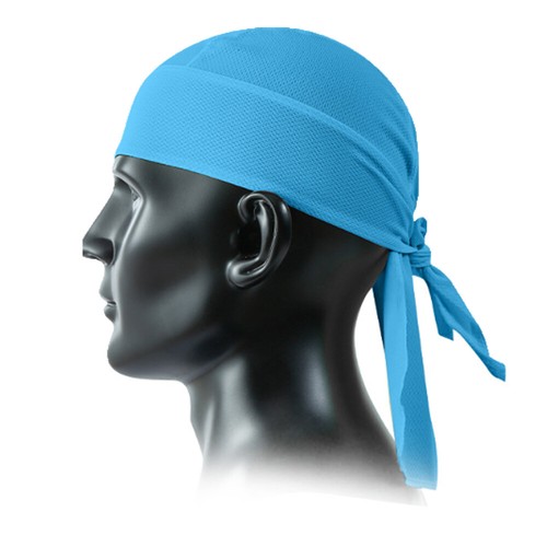 Cappuccio teschio avvolgente moto Du Do Bandana nera Paisley Doo Rag testa durag - Foto 14 di 21