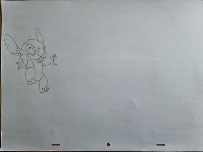 Walt Disney TV Animation Kunst Cel Produktion Zeichnung Lilo & Stitch - Stitch #69