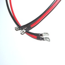 10mm² 8 Awg battery Tri Rated cable ring M5/M6/M8/M10 options 12v Red Black