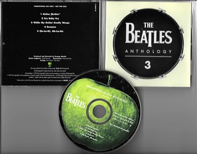 Paul McCARTNEY the BEATLES Anthology Sampler UNIQUE Stock # PROMO
