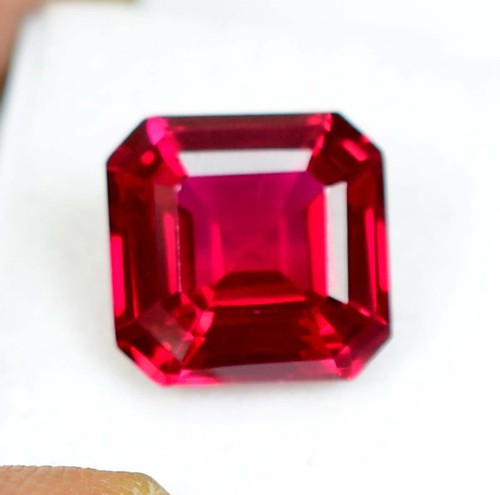 12 mm AAA Grade Natural Mongok loose Ruby gemstones Octagon cut Certified - Picture 3 of 6