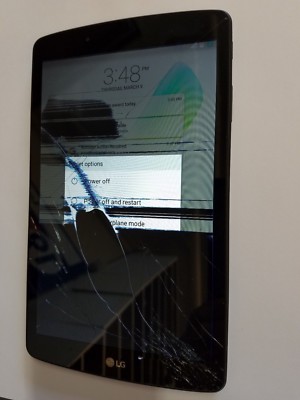 LG G Pad F V496 16GB Wi-Fi 4G T-Mobile Black Tablet Wifi GPad Computer Sim Tab
