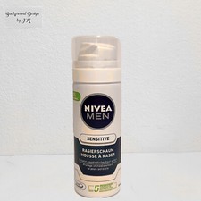 50ml Nivea Men Shaving Foam Sensitive Protects Sensitive Skin Ultra Glide Active