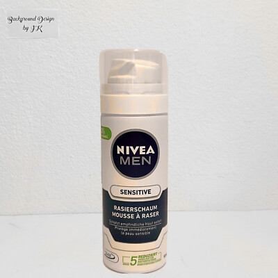 50ml Nivea Men Rasierschaum sensitive schützt sensible Haut ultra glide active