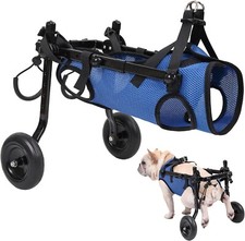 Small Dog Wheelchair for Back Legs Adjustable Dog Wheelchairs disabled pets Bx19