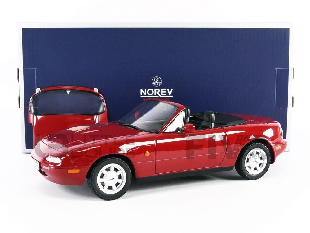Norev Mazda Mx-5 89 Red 1/18 188020 No.136 | eBay Norev Mazda Mx-5 89 Red 1/18 188020 No.136 | eBay