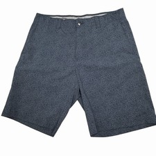 Callaway Mens Golf Shorts Blue/Gray Dots AOP Performance Stretch Size 34