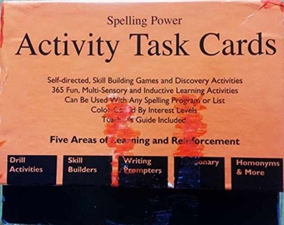 Spelling Power Activity Task Cards - Cards, by Beverly Adams-Gordon - Very Good