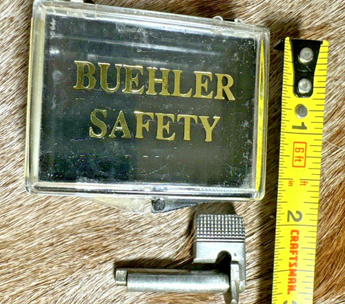 Swedish M1896 Mauser Safety Lever and Vintage Maynard P. Buehler Box