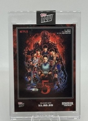 2025 Stranger Things Topps NOW  Card STRA Base