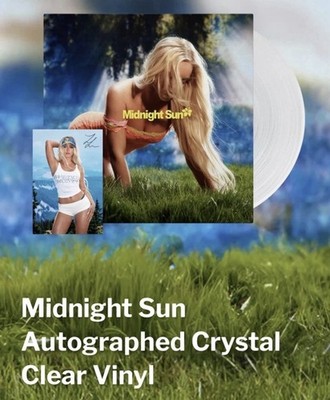 Zara Larsson Midnight Sun Clear Vinyl + SIGNIERTE Fotokarte