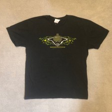 2015 Harley-Davidson Looney Tunes Marvin the Martian Shirt Black XL Tribal Flame