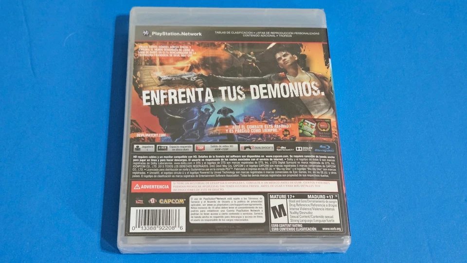 834b:  DmC: Devil May Cry Ps3 Brand New Sealed Sony PlayStation 3, 2013) - Image 2 of 4