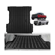 TripleAliners Truck Bed Mat Compatible with 2024-2026 Ford F150  Lightning A...