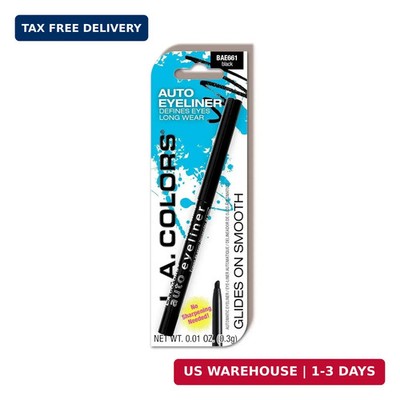 L.A. COLORS Auto Eyeliner, Black (Carded) CBAE661A