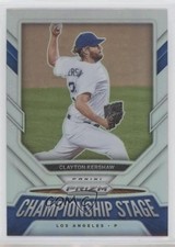 2021 Panini Prizm Championship Stage Silver Prizm Clayton Kershaw #CS2 0u2j