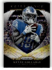 Kenny Golladay 2020 Panini Prizm #11 Detroit Lions Brilliance Prizms No Huddle