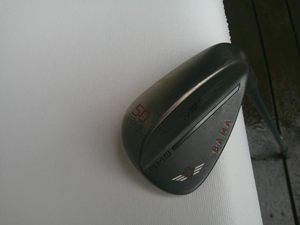 Titleist BV SM9 Black 50.12F* Gap Wedge w/ Project X LZ 6.0 Stiff Shaft - Image 2 of 4