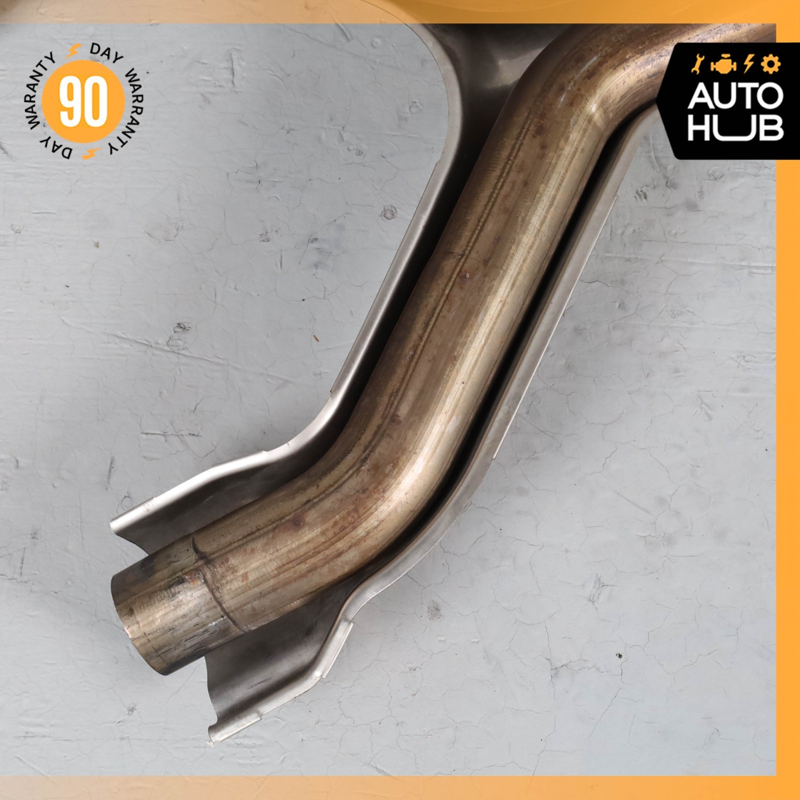 06-17 Aston Martin V8 Vantage 4.7L V8 Center Exhaust Pipe 6G335220DC OEM 26k