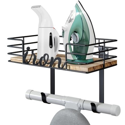 Hanger wall mount - Laundry Room Iron and ironing board Holder, Metal with La...