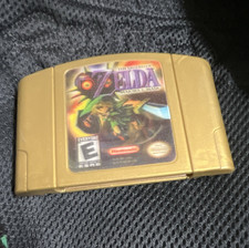 Nintendo Zelda Majora's Mask Collector's Edition Gold Cart N64 NTSC-U/C 2000