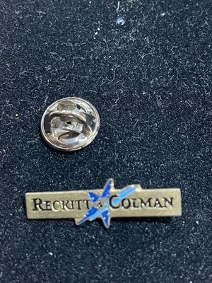 Seltene Reckitt & Colman Pin - Vintage Enterprise Logo