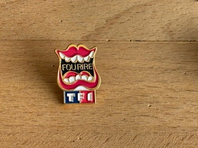 PIN PINS MEDIA TV TF1 BROADCAST CRAZY LAUGH