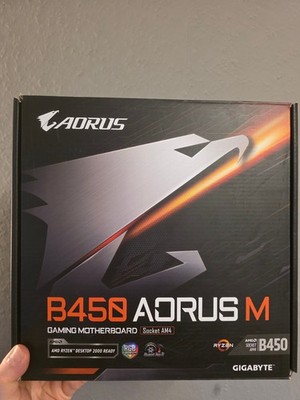 Gigabyte B450 Aorus M Gaming Motherboard AM4 Sockel