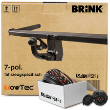 Für Impreza Stufenheck Typ GC Brink Anhängerkupplung abnehmbar & 7poliger E-Satz