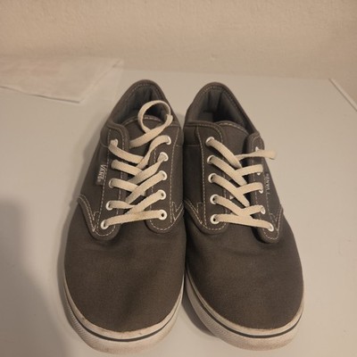 VANS Women s Authentic Lo Pro Canvas Pewter Grey Sneakers Size 10