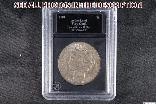 NobleSpirit (RS) 1928 S Peace Silver Dollar Fine