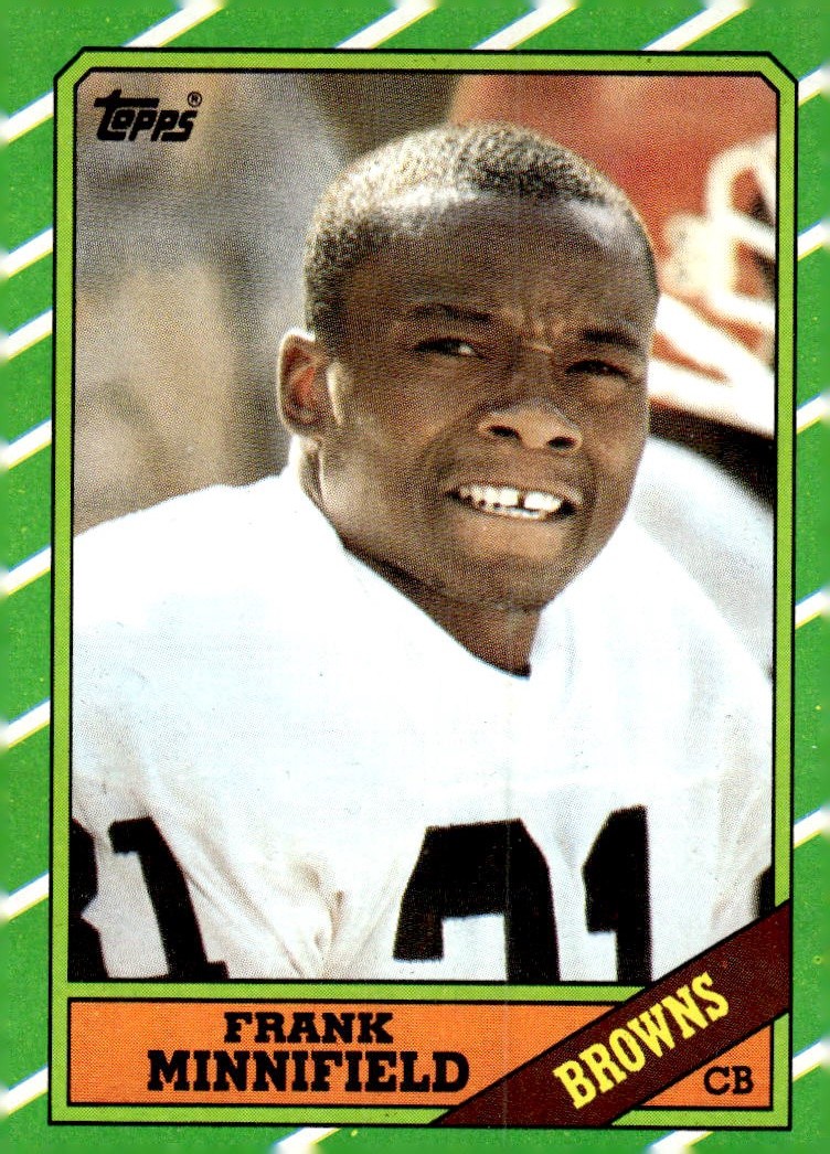 1986 Topps #198 Frank Minnifield