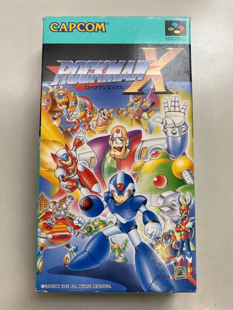 Rockman X Super Famicom software
