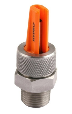 #ad #ad Hypro 3 8quot; Male NPT Boom X Tender Fence Row Orange Spray Nozzle XT043 Hypro $115.00