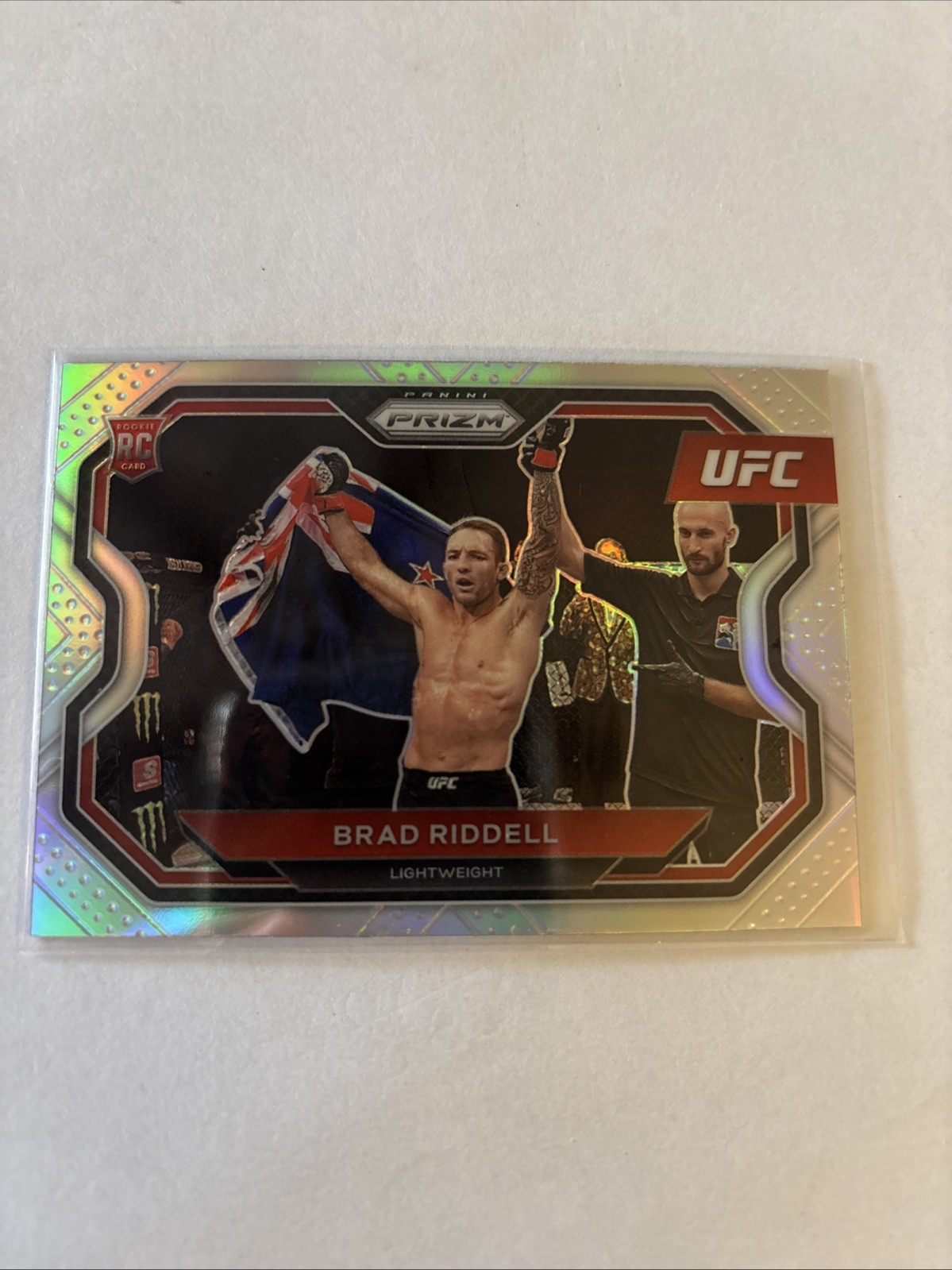 2021 Panini Prizm UFC - Brad Riddell #118 Silver Prizm (RC)