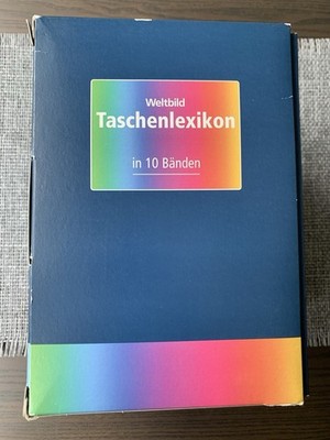 Weltbild Taschenlexikon in 10 Bänden Nachschlagewerk fürs 21 Jahrhundert Buch