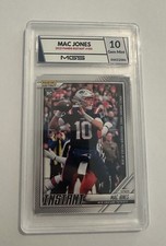 2021 Panini Instant NFL /1683 Mac Jones #100 Rookie RC MGS 10 GEM MINT QTY
