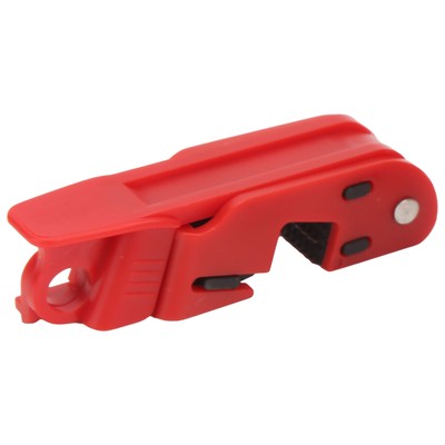 Circuit Breaker Lockout Standard Single Double Toggles PA Nylon Red 20mm Clam CB