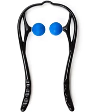 Neck Massager, Neck and Shoulder Shiatsu Deep Tissue Trigger Point Manual Sel...