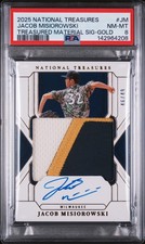 NATIONAL TREASURES TREASURED MATERIAL SIGNATURES JACOB MISIOROWSKI 46/49 PSA 8