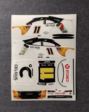 2025 Custom Justin Haley 11 Celsius 1/64 Peel  Stick Decals