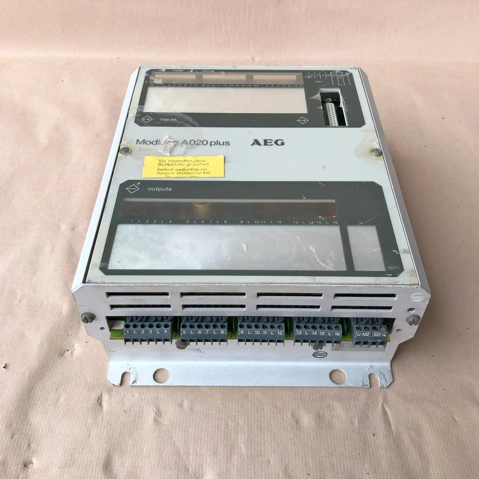 AEG MODICON A020 PLUS INPUT OUTPUT MODULE 7628-244734.00 - Image 3 of 4